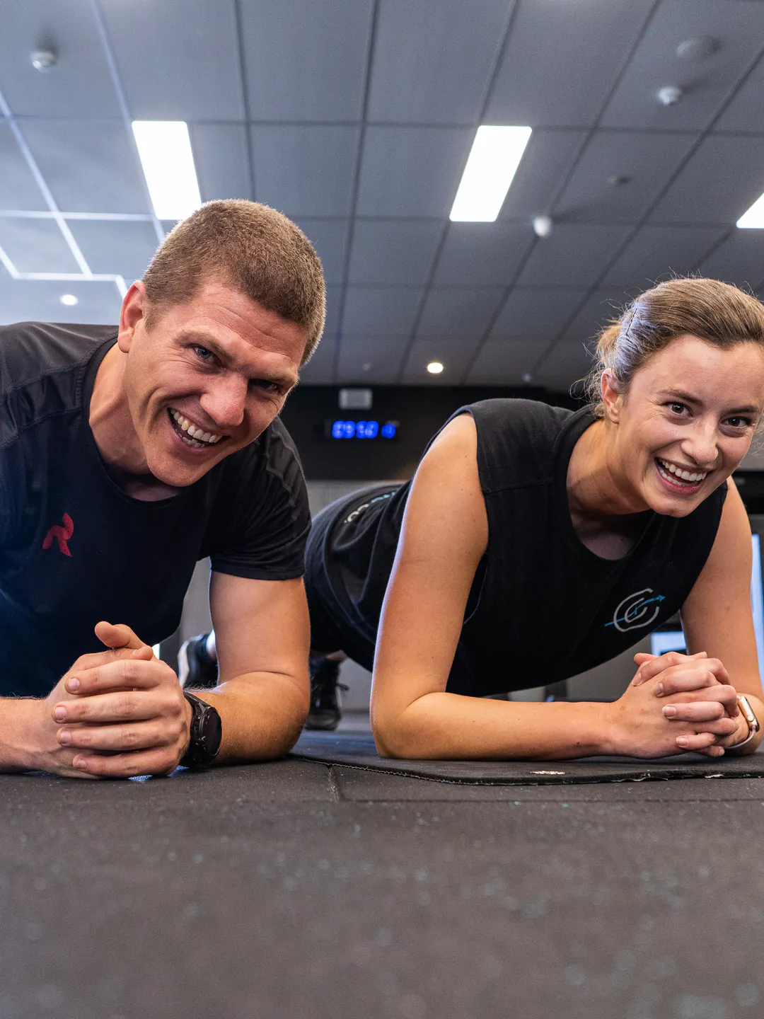 A small group training together with a Conditioning Co coach